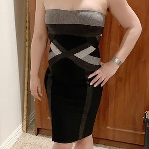 HERVE LEGER DRESS SMALL